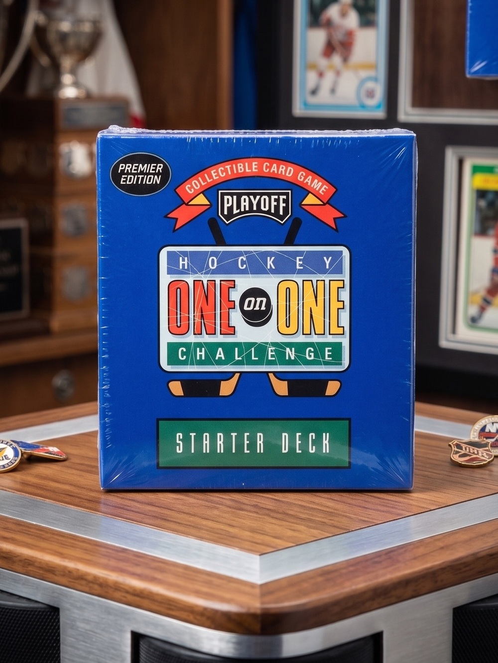 🩷 New Playoff Hockey NHL One on One Challenge Card Game, 4 Factory Sealed